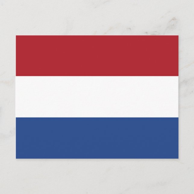 Netherlands, flag postcard (Front)