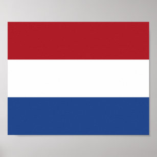 Netherlands Flag Poster