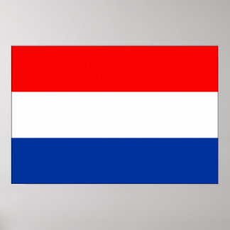 Netherlands Flag Poster