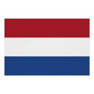 Netherlands Flag Poster