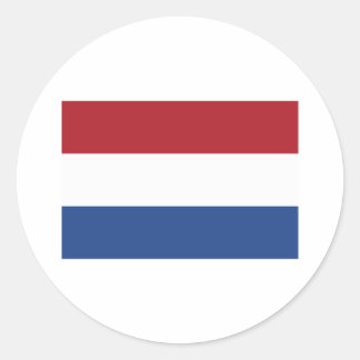 Netherlands Flag Products Classic Round Sticker