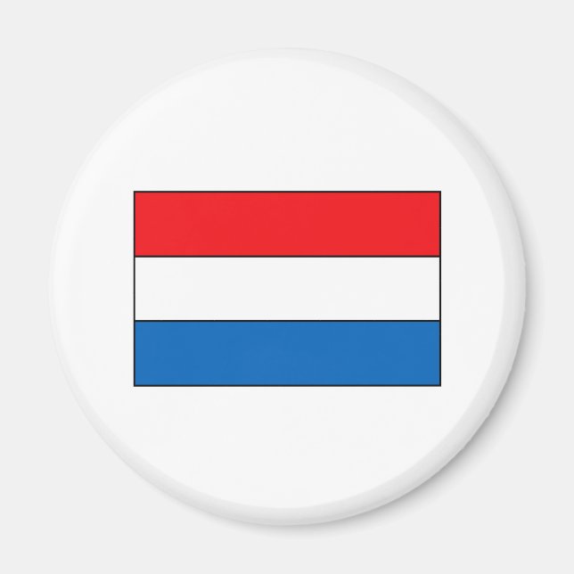 Netherlands Flag T-shirts and Gifts Magnet (Front)