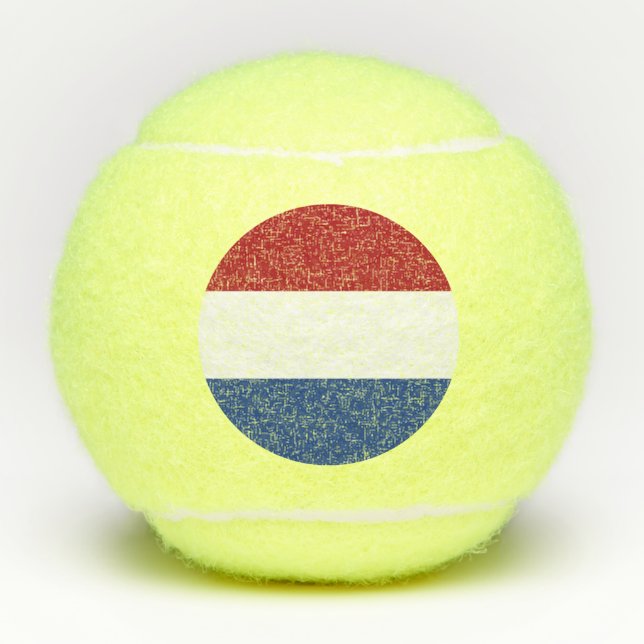 Netherlands Flag Tennis Balls (Front)