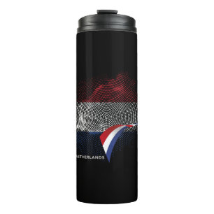 Netherlands flag thermal tumbler