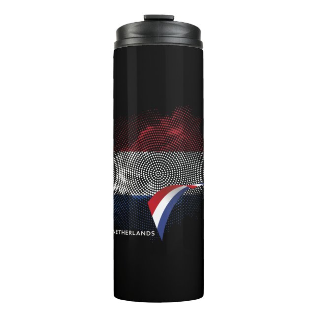 Netherlands flag thermal tumbler (Front)