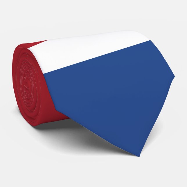 Netherlands Flag Tie (Rolled)