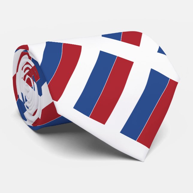 Netherlands Flag Tie (Rolled)