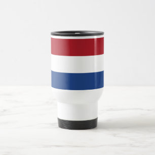 Netherlands Flag Travel Mug