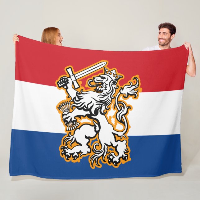 Netherlands Fleece Blanket (In Situ)