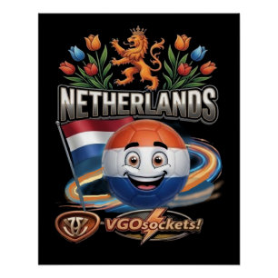 Netherlands-G-Ball Poster