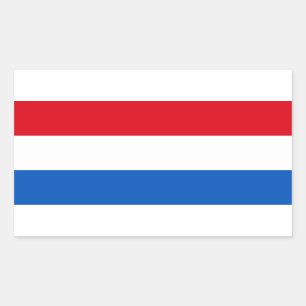 Netherlands Holland Flag Rectangular Sticker