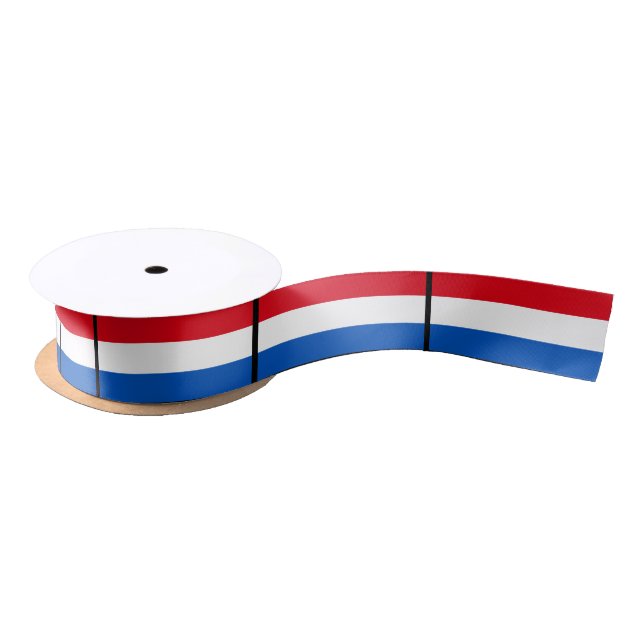 Netherlands Holland Flag Satin Ribbon (Spool)