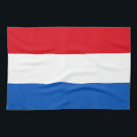 Netherlands Holland Flag Tea Towel<br><div class="desc">The Flag of the Netherlands.</div>