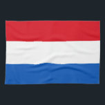 Netherlands Holland Flag Tea Towel<br><div class="desc">The Flag of the Netherlands.</div>