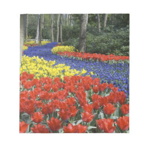 Netherlands, Holland, Lisse, Keukenhof Gardens Notepad