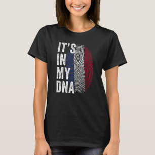 Netherlands It's In My DNA Dutch Fingerprint Holla T-Shirt