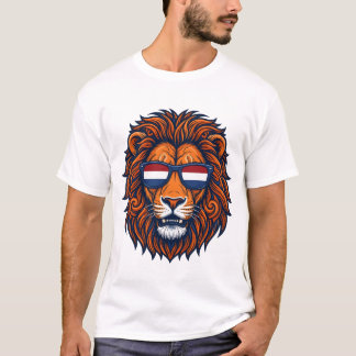 Netherlands Lion Dutch Flag Holland Orange Dutch P T-Shirt