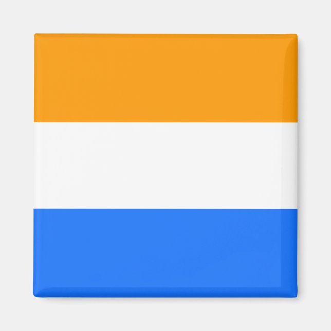 Netherlands Magnet - Prince's Flag Square (Front)