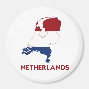 NETHERLANDS MAP MAGNET