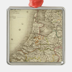 Netherlands Metal Tree Decoration