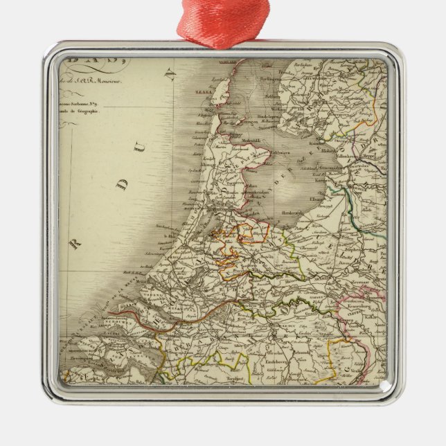 Netherlands Metal Tree Decoration (Front)