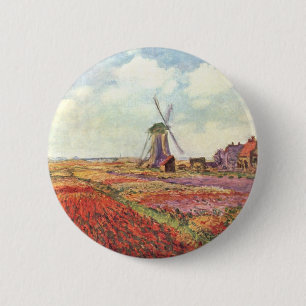 Netherlands - Monet 6 Cm Round Badge