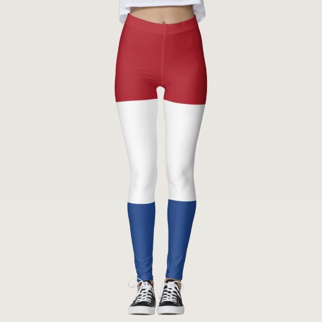 Netherlands National Flag Leggings (Front)