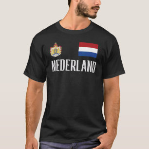 Netherlands Nederland Football Soccer Fan Men Wome T-Shirt