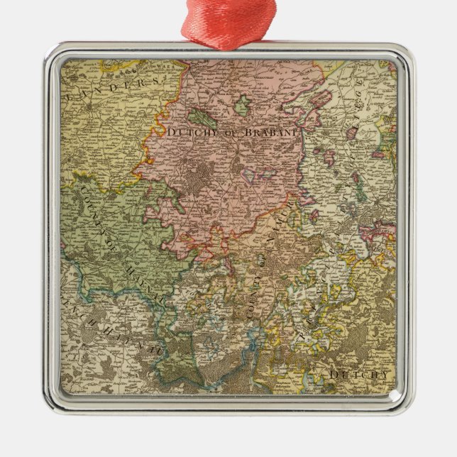 Netherlands or Low Countries Metal Tree Decoration (Front)