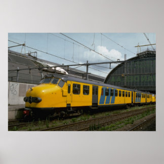 Netherlands, Ry MU electric cars Poster