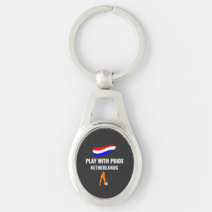 Netherlands Soccer Pride 2026 Jersey Key Ring