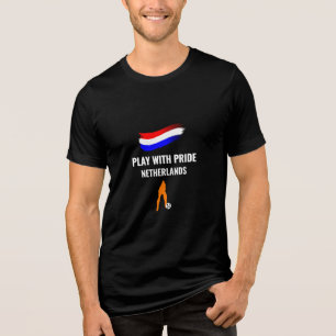 Netherlands Soccer Pride 2026 Jersey Tri-Blend Shirt