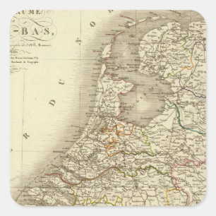 Netherlands Square Sticker