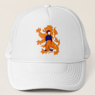 Netherlands Traditional Dutch Clogs Lion Gear Trucker Hat
