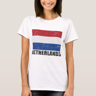 Netherlands Vintage Flag T-Shirt