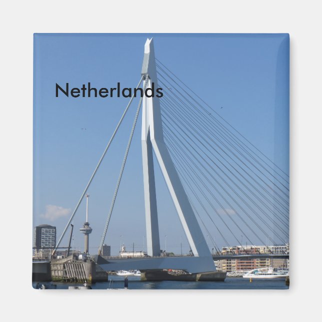 Netherlands Vintage Travel Tourism Add Magnet (Front)