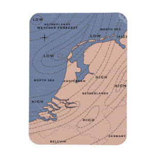 Netherlands Weather Forecast Magnet