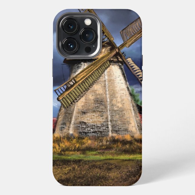 Netherlands Windmill iPhone Case (Back)