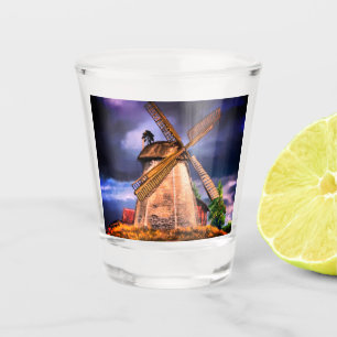Netherlands Windmill Shot Glass
