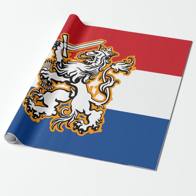 Netherlands Wrapping Paper (Unrolled)