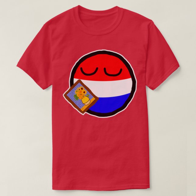 Netherlandsball T-Shirt (Design Front)