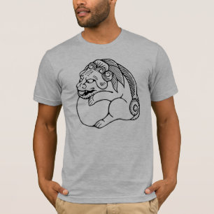 Netsuke chinese lion shishi T-Shirt
