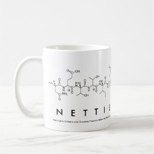 Nettie peptide name mug