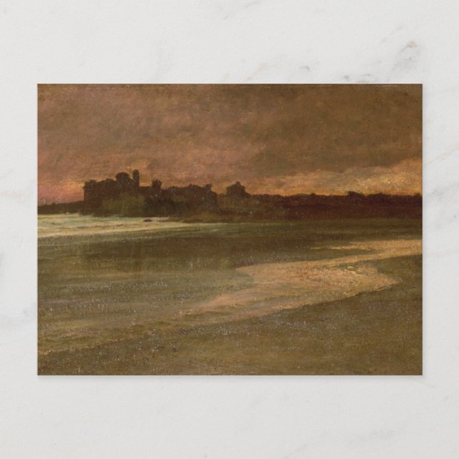 Nettuno, Evening on the Beach Postcard (Front)