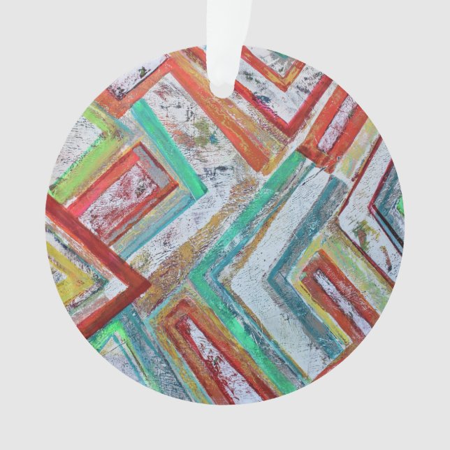 Network Acrylic Ornament (Front)