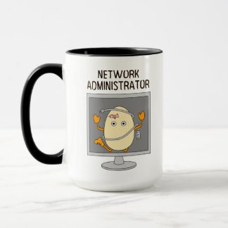 Network Administrator Egghead Mug