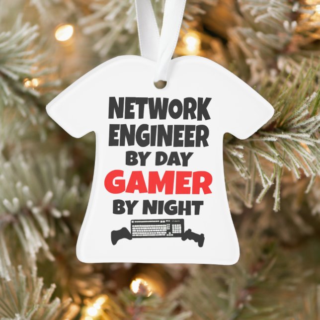 Network Engineer by Day Gamer by Night Ornament (Tree)