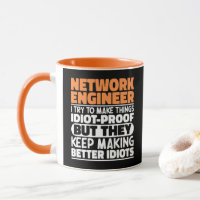 Network Engineer I Try To Make Things Funny Saying