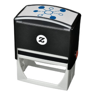 Network hub connect icon self-inking stamp