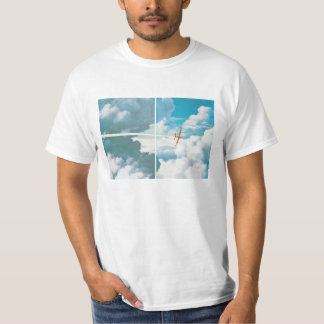 Network Plane in the sky ART T-Shirt
